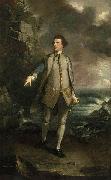 Sir Joshua Reynolds Captain the Honourable Augustus Keppel oil painting on canvas